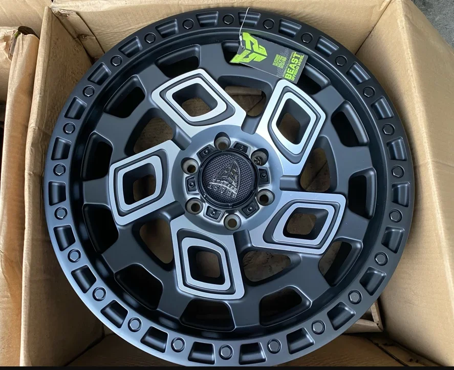 Wholesale BEAST 20 Inch 12J 6*139.7 Rims Offroad Wheels Mags Negative Offset -44 Forged Alloy Wheel Rims For Ford Ranger