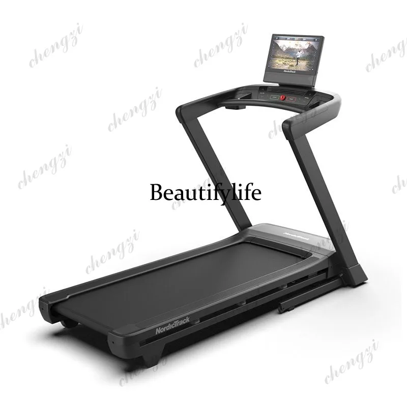 Treadmill T16 smart color screen home silent folding real gym equipment