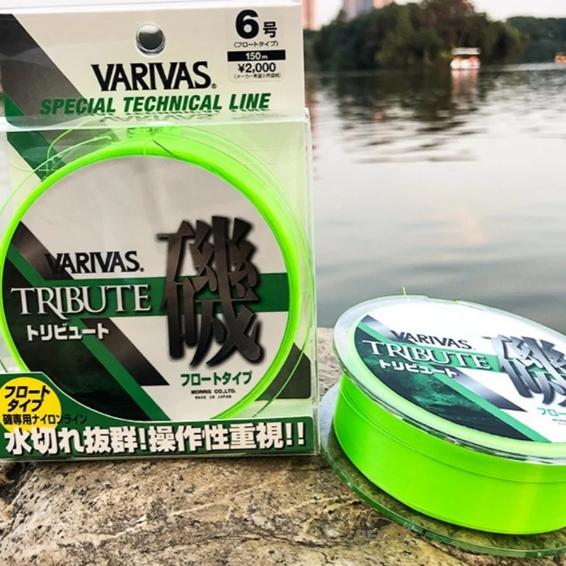 Imagem -04 - Varivas-rock Fishing Line Japão Original Semi-flutuante Principal Linha de Pesca Resistente ao Desgaste 150m