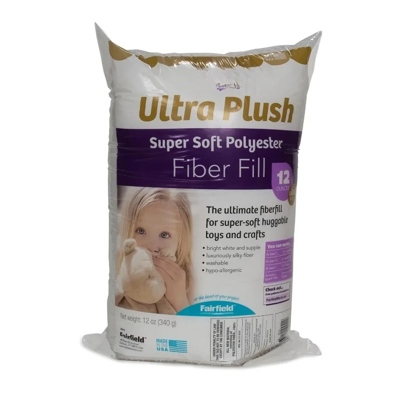

Best.NEW Poly-Fil Ultra Plush Super Soft Polyester Fiberfill, Soft Pillow Stuffing for Peaceful Sleep,Upgraded version.Innovati