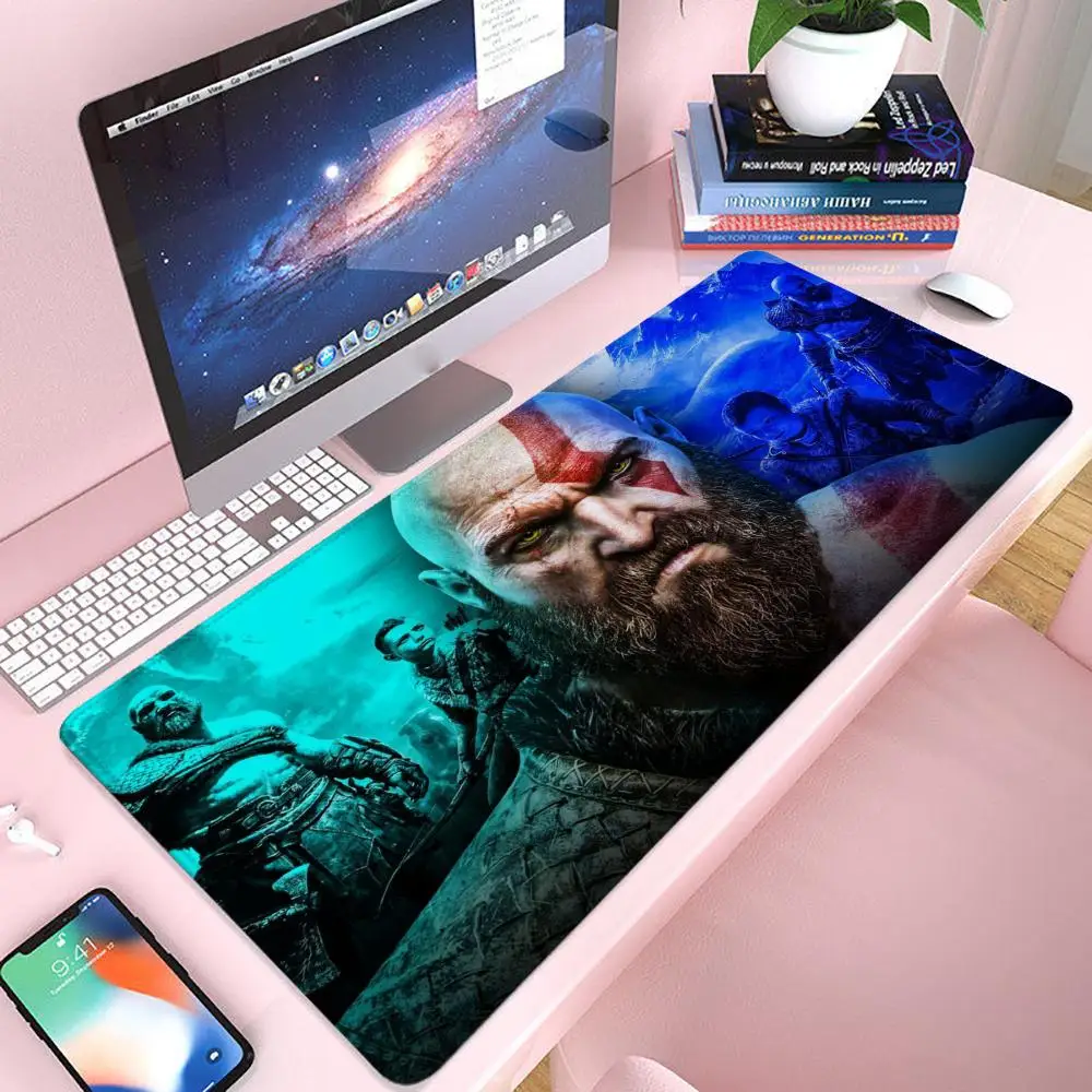 

Коврик для мыши God Of W-War Gaming 900 × 400 Коврик для мыши Gamer Xxl Коврик для мыши Офисные аксессуары Клавиатура Длинный коврик Коврик для компьютерного стола