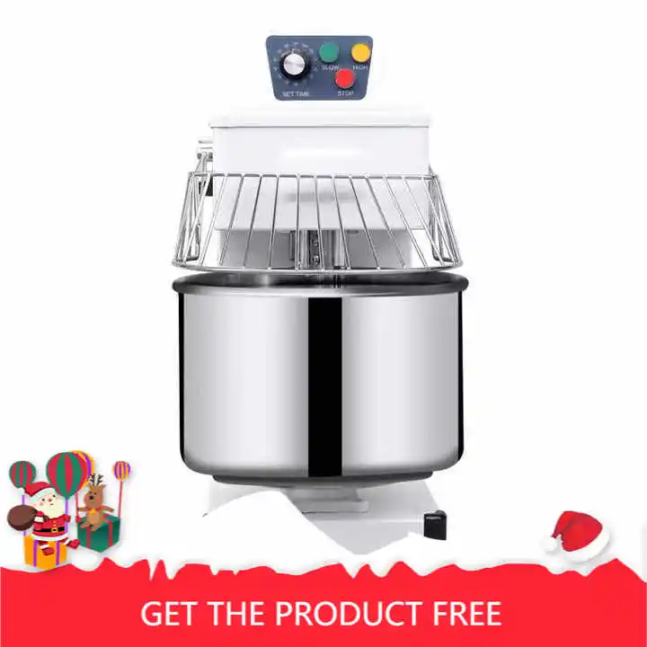 Industrial Customized 20L/80L/260L Spiral Flour Mixer for Bakery Dough Stirring Cooking Equipment with 1 Year Warranty