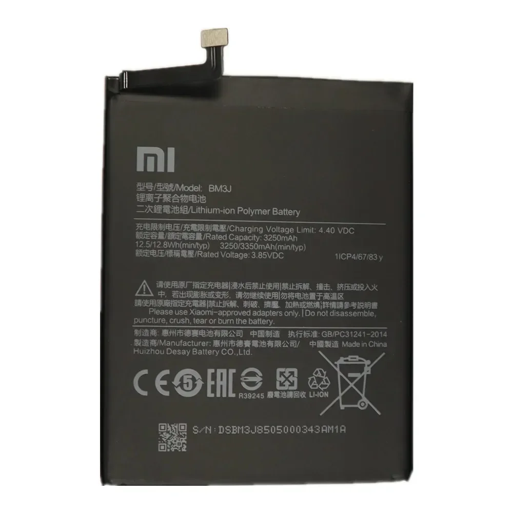 2024 Years High Quality 100% Original Battery BM3J BM3E For Xiaomi 8 Mi 8 Lite Mi8 Lite Pro SE Mi8 Explorer Mobile Phone Battery