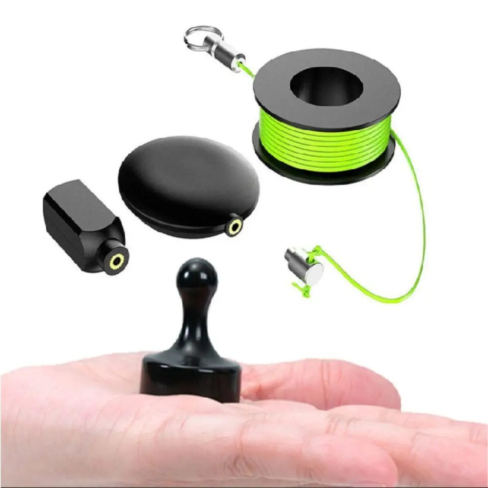 Easy Use Magnetic Magnetic Cable Puller Heavy Duty Durable Nylon Pipe Conduit String Line Nylon Wire Pulling Tool Garden Repair