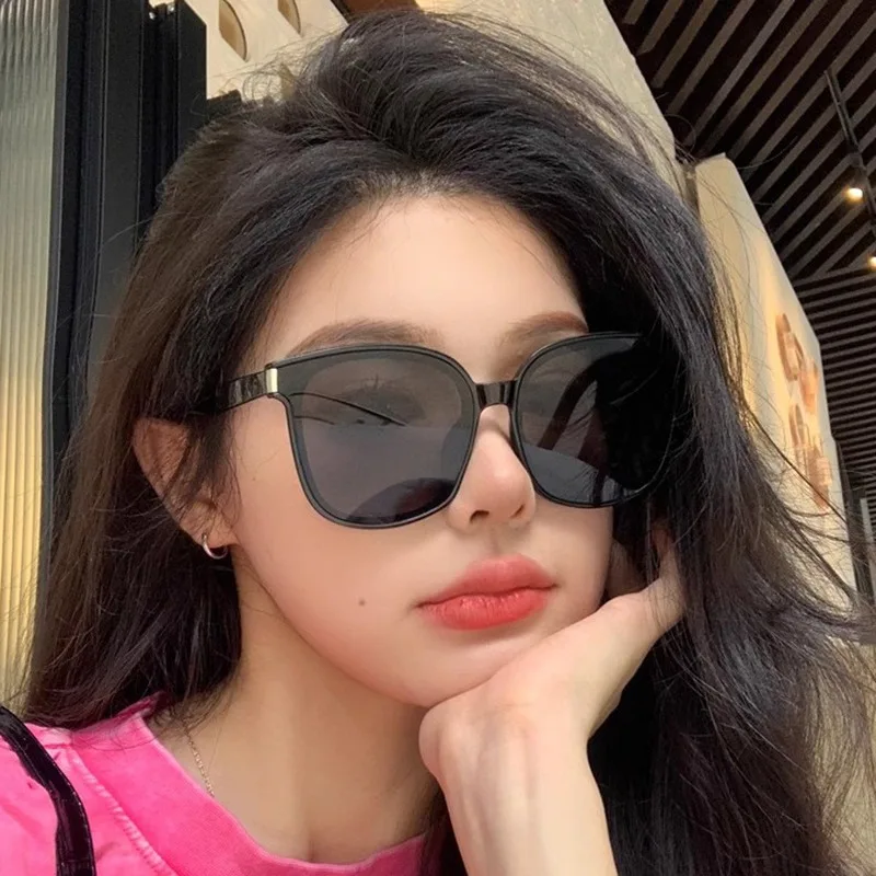 

Square Shape Sunglasses for Women Korean Stylish Anti-reflective GlassesTravelling Driving Men glasses