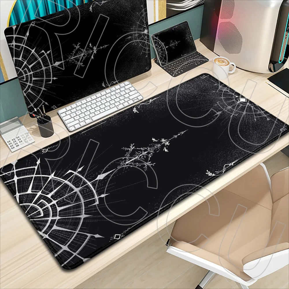 XXL Gothic Dark wind Mouse Pad Large Gaming Table Non-slip Laptop Tablet 400x900mm HD Mousepad Desk Mat PC Accessories carpet