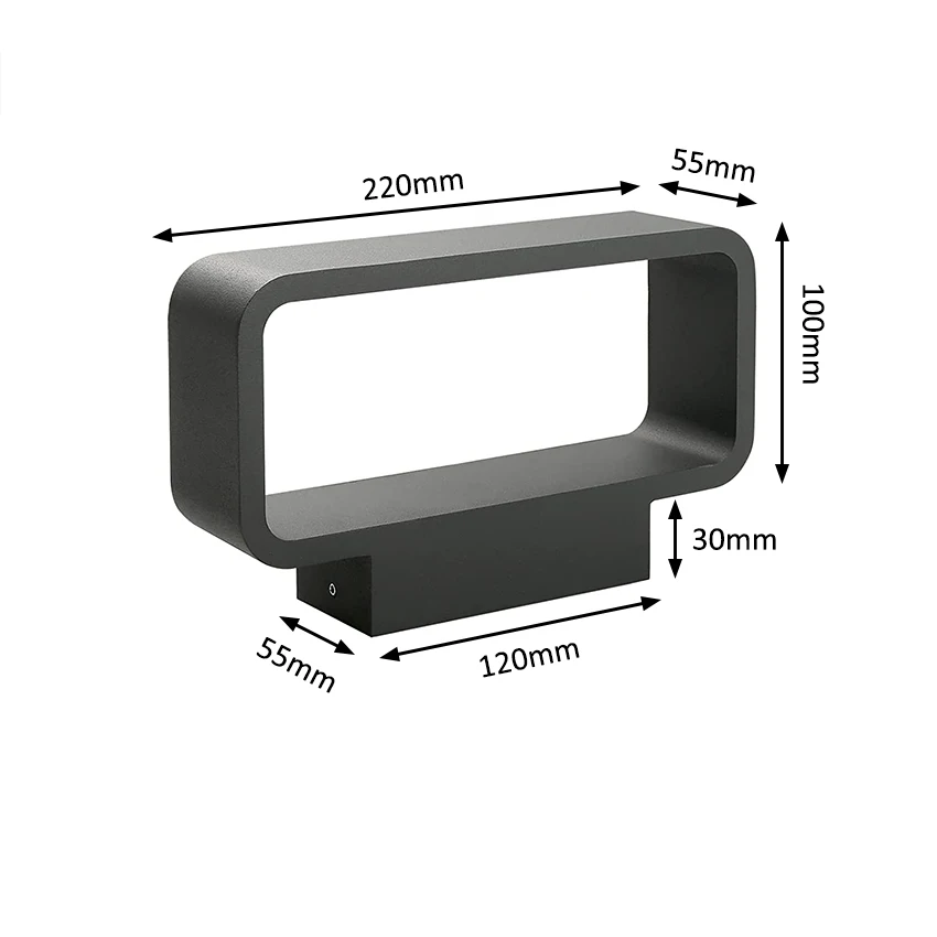 LED Outdoor Garden Wall light Waterproof IP65 villa Garden Decoration Wall Washer Light Stair Aisle Lighting Wall Lamp