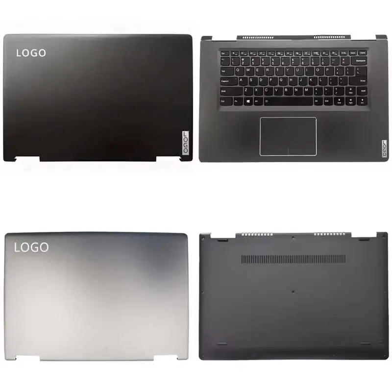 

Новинка для Lenovo Yoga 710-15 710-15IKB ISK, задняя крышка ЖК-дисплея для ноутбука, передняя панель, верхняя часть упора для рук, нижняя база, петли для клавиатуры