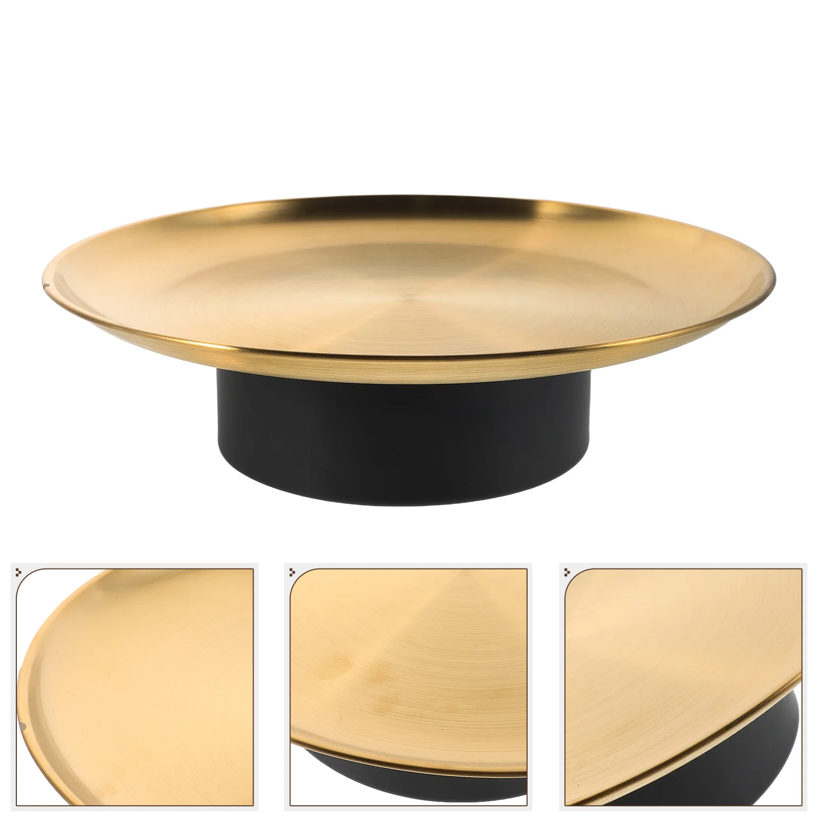 

Поднос для фруктов в европейском стиле из нержавеющей стали на ножках, высокая подставка, тарелка для закусок, сервировочный поднос для десертов для дома, гостиной, вечеринок