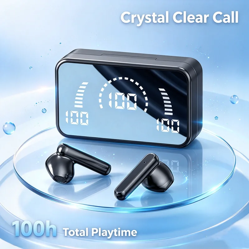 TWS S20 Earphone Bluetooth Wireless Headphone Hifi Stereo Sports Games Waterproof Earbud Headset Hearing Aids With Mic Handfree
