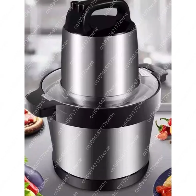 

Stainless Steel 6L Meat Grinder, High-power Household Electric Multifunctional Mixing and Cooking Machine