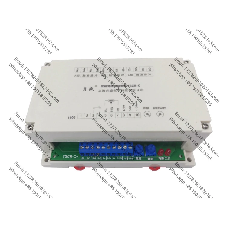 

Multi-function three-phase phase-shifted thyristor trigger board TSCR-C replaces the original TSCR-B
