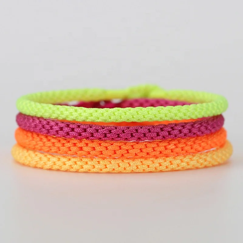 SKY A8 4mm Solid Color Braided Bracelet Custom Handmade Wholesale Red Cord Friendship Jewelry Bangle - view 6