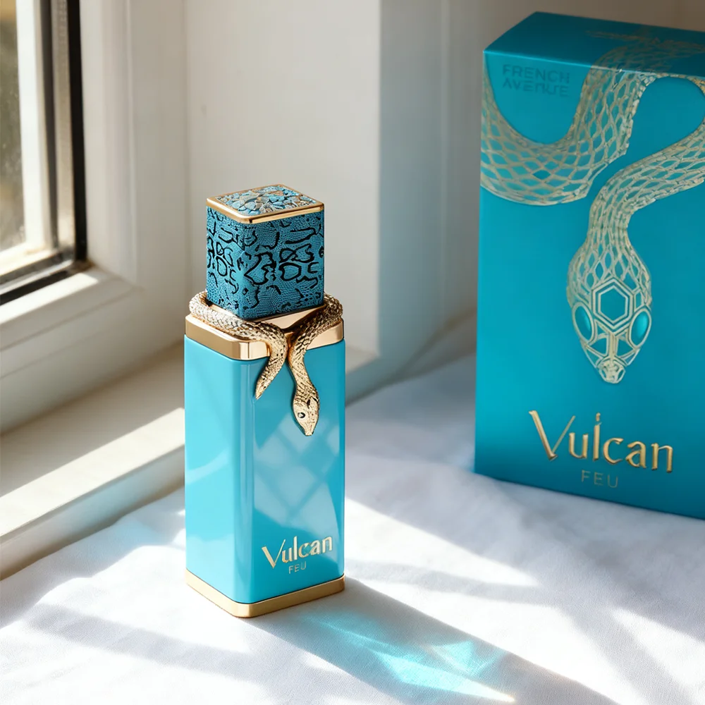 سلسلة French Avenue Vulcan 100 مل للجنسين Eau De Original Parfum عطر عربي حصري فاخر