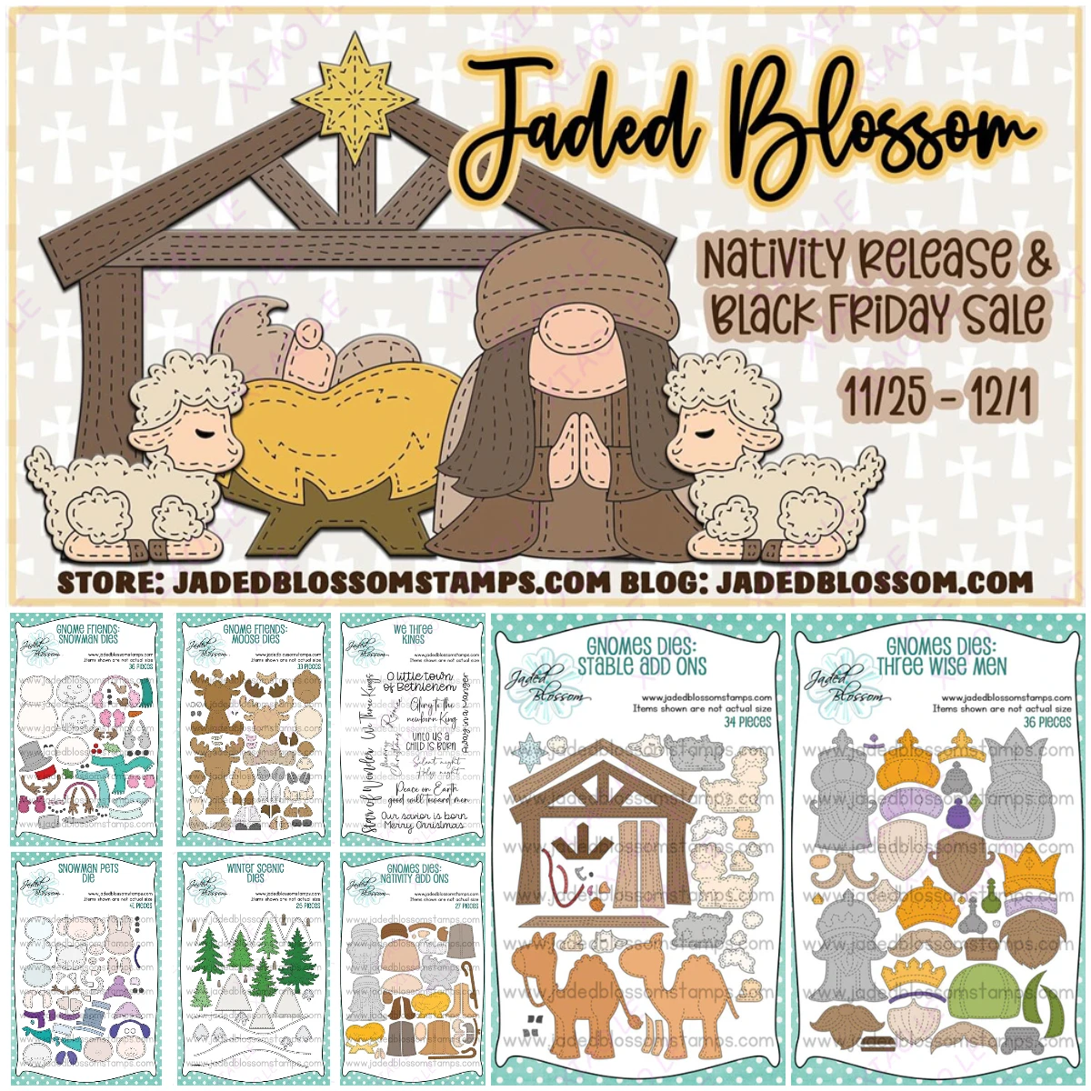 

Gnome Dies Nativity Add Ons Metal Cutting Die Stamps Scrapbook Embossed Paper Card Album Craft Template Cut Die Stencils New