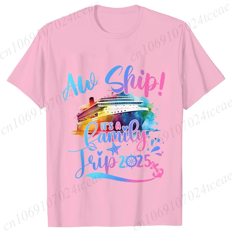 Family Cruise 2025 Shirt Cruise Squad T-shirts Family Matching Cruise Making Memories Together Tee Shirts Adults Kids Outfits