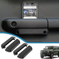 4PCS Car Door Inner Armrest Storage Box Organizer Tray Phone Holder for Suzuki Jimny 5-Door 2023 2024 Auto Interior Accessories