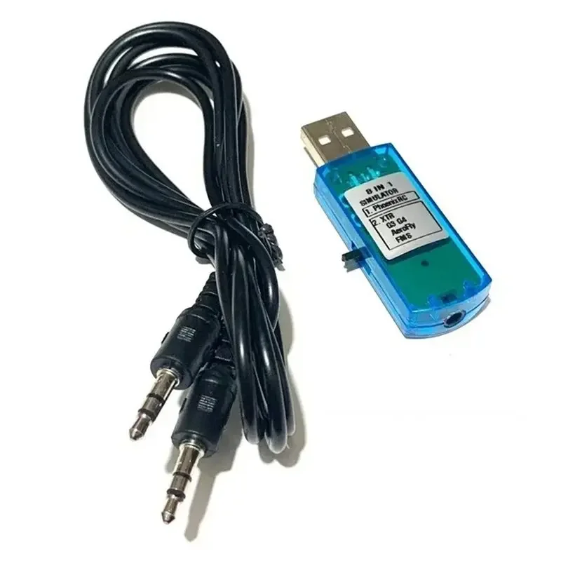 For FPV for XTR5 FMS G3 G4 8-in-1 Flight USB Simulator for Aircraft and Helicopters