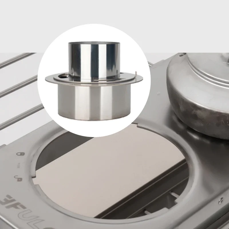 Аксессуары для дровяной печи, гранулированное топливо, бункер, увеличение времени сгорания, портативная турбина с полной нагрузкой 10 кг, склад