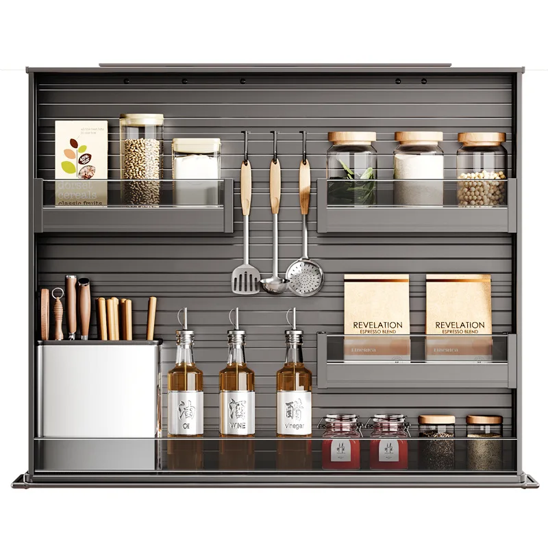 Elevador elétrico pull-outs controle de voz inteligente pull-down automático tempero pull-outs gabinete
