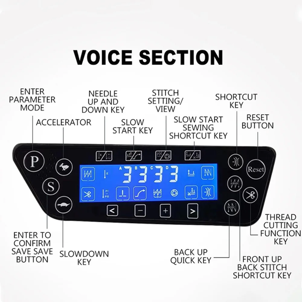 

Компьютеризированная автоматическая высокоскоростная плоскошовная машина, промышленные электрические аксессуары для одноигольных швейных машин