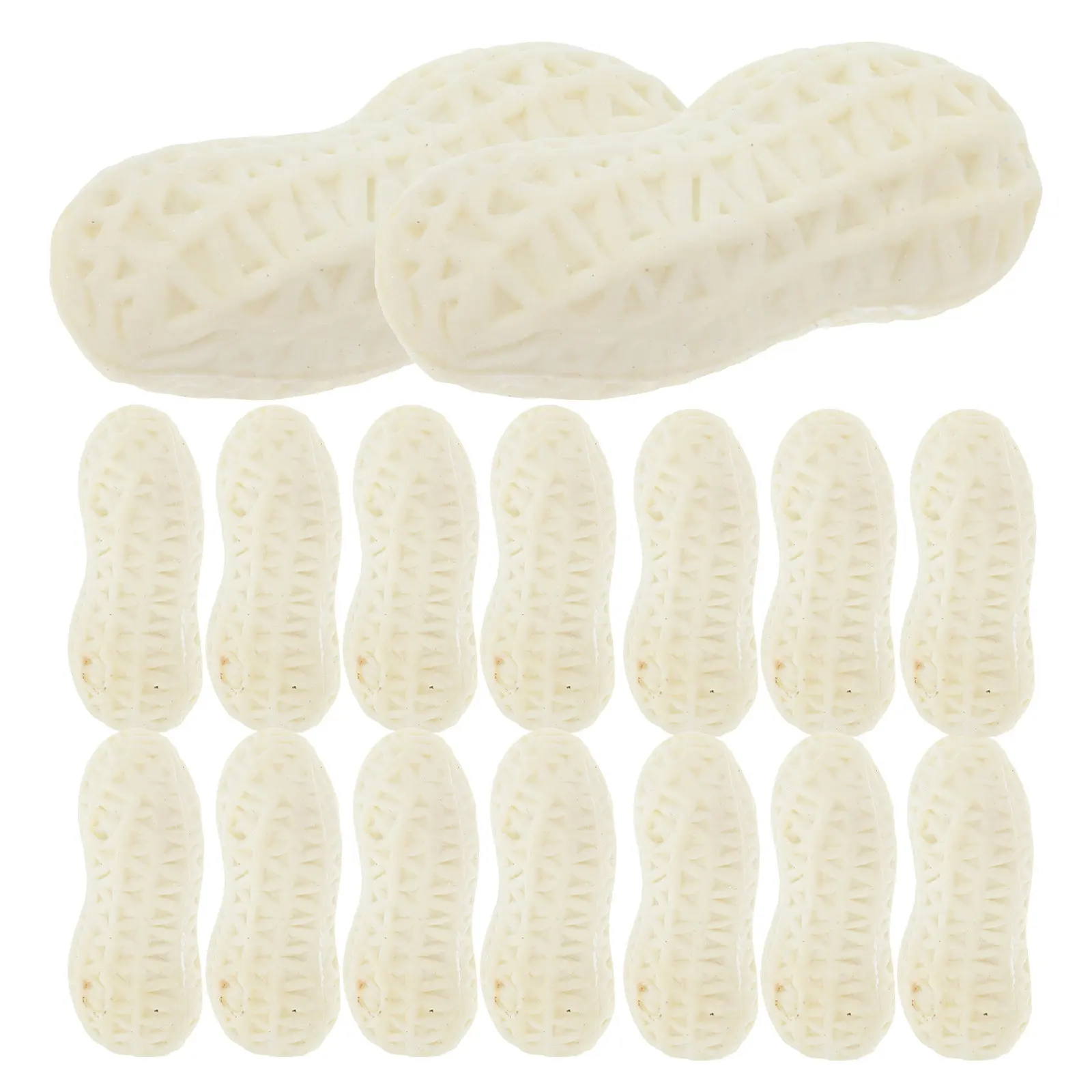 20Pcs Adorable Peanut Shaped Erasers For Kids Creative Erasers Lifelike Peanut Model Fun Mini Food Erasers For Pencils Gifts