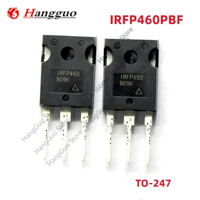 10pcs/Lot Original  IRFP460PBF IRFP460 TO-247 FET 20A 500V