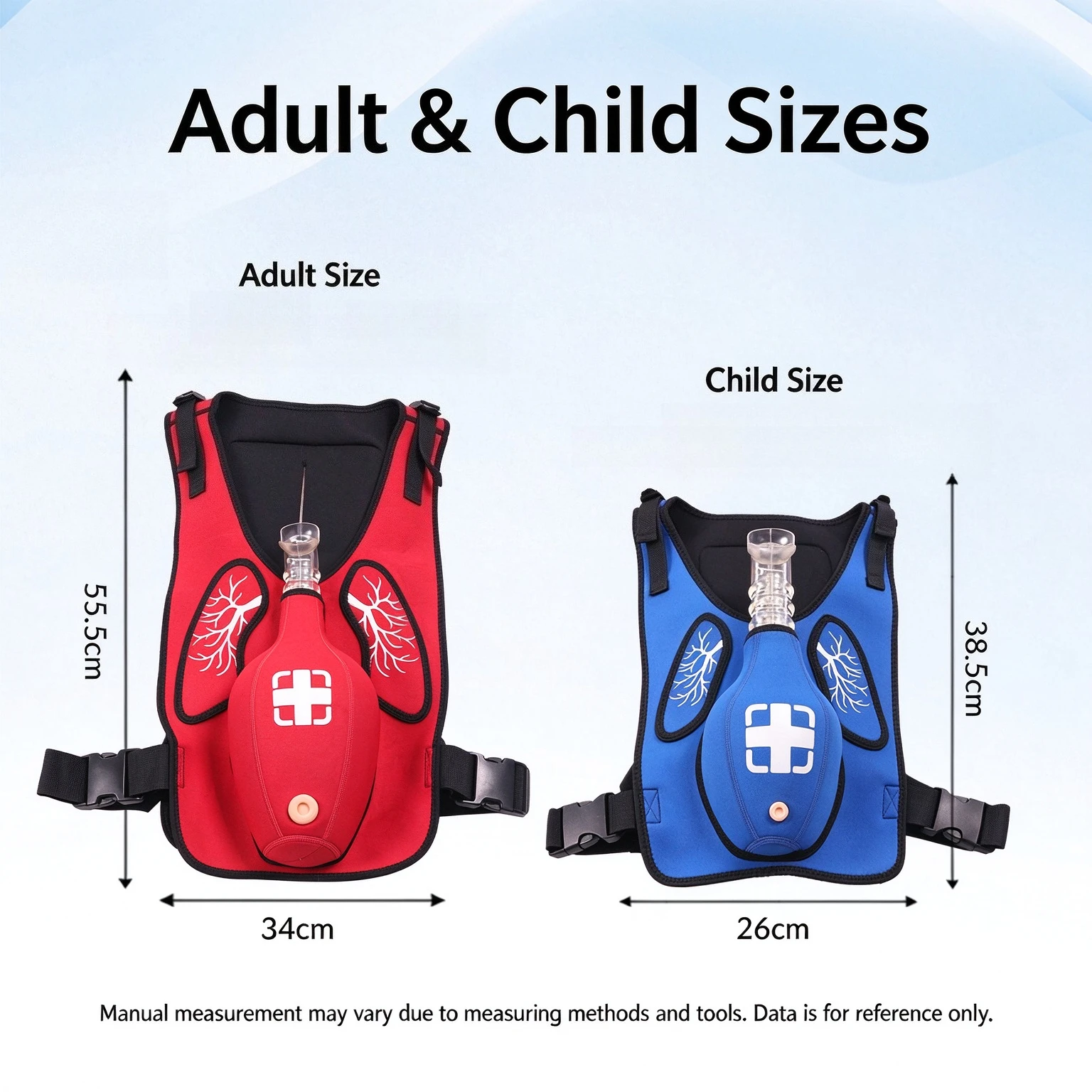 2026 New Upgrade Heimlich Maneuver Vest Adult/Child - Anti-Choking CPR Training Simulator , First Aid Certification Equipm