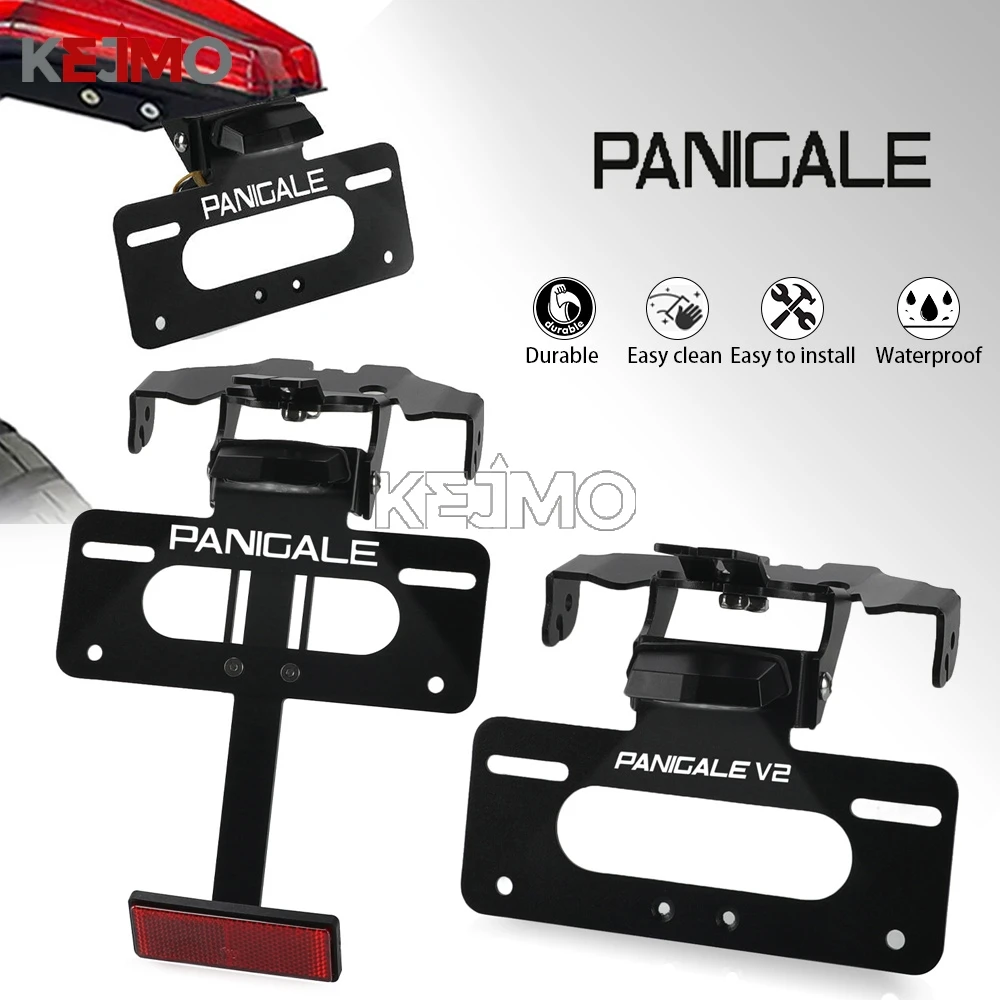 

Motorcycle License Plate Relocation Bracket For Ducati Panigale V4 S SP R Speciale Superleggera Streetfighter/Panigale V2 2025