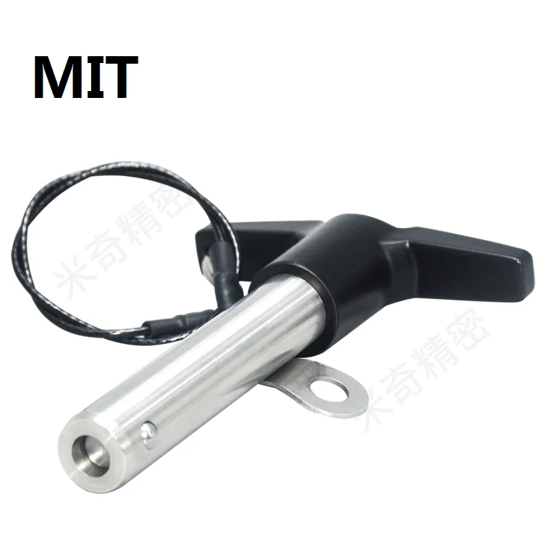 MIT pins1pcs T-Handle Aluminum Grip Fastening Locating Safety Pins MT193A Quick Release Button Pins Ball Lock Pins With Ring 5 6