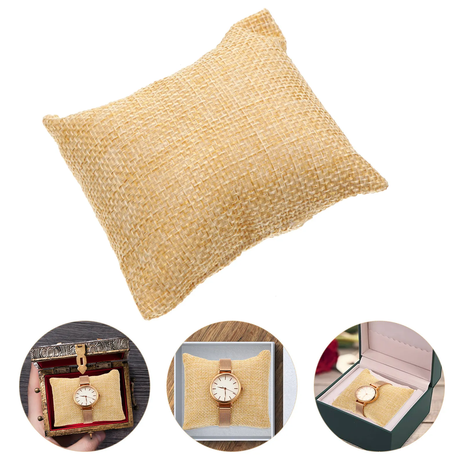 15Pcs Jewelry Display Pillow Set for Watch Bracelet Bangle Chain Display in Store Counter Showcase Travel Trade Show Museum