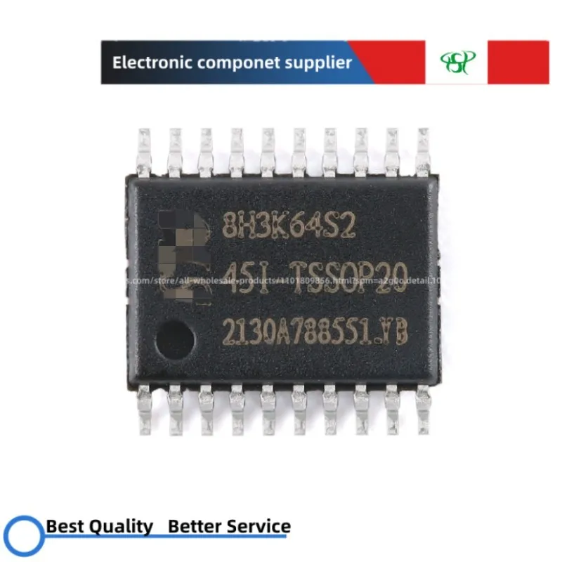 

10PCS~50PCS STC8H3K64S2-45I-TSSOP20 8H3K64S2 1T 8051 Microprocessor Chip