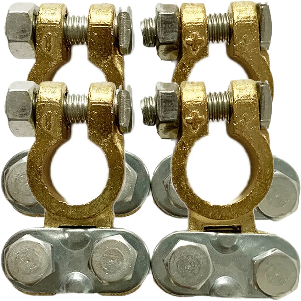 

Car 12V Battery Terminal Screw Type Connector Brass Aluminum Alloy Clamps for Car Truck Van Lorry Caravan Campervan
