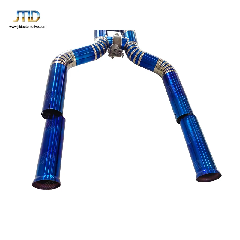 Hot sell High Performance Exhaust titanium Catback System for -GT 63 S E  Exhaust pipe