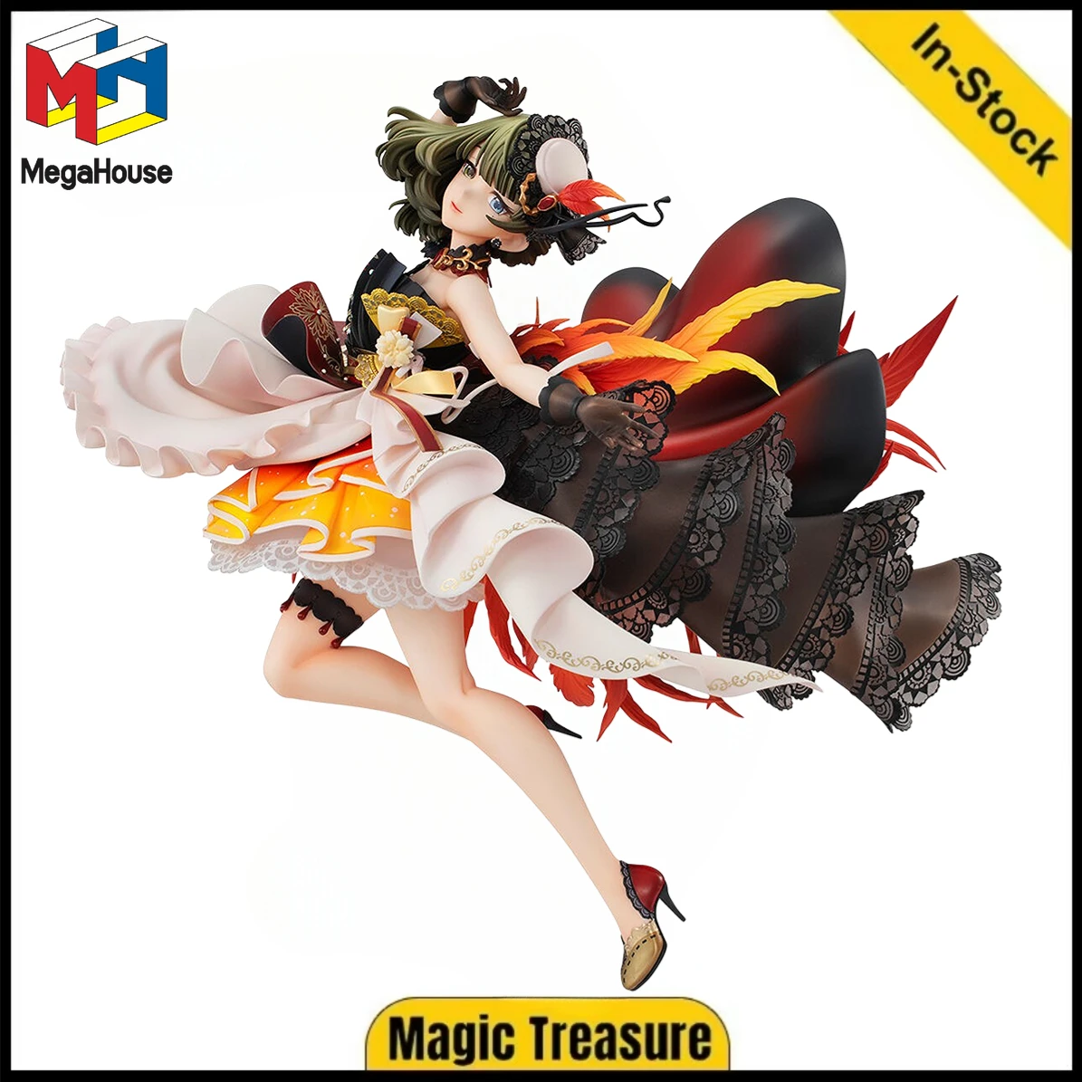 

【В наличии】Коллекционная фигурка MegaHouse Brilliant Stage THE IDOLM@STER Cinderella Girls Такагаки Каэде «Вечные крылья»