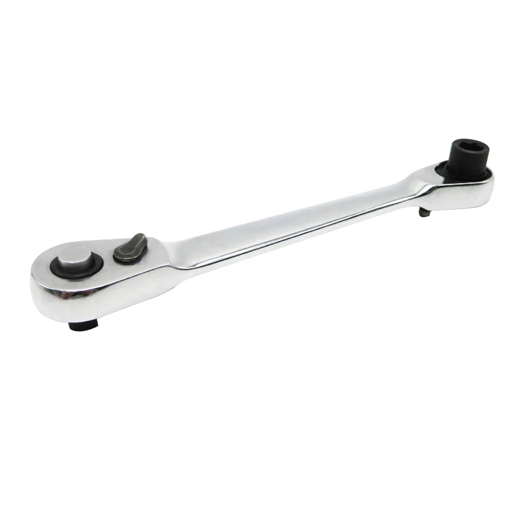 Mini Ratchet Socket Wrench Tool Set 6 35mm Socket Tool Silver Adjustable Durable High Torque Hand Tools