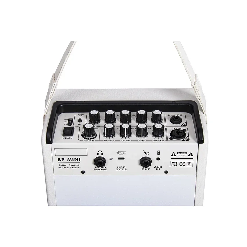 Peiqi Coolmusic BPMINI الصوتية الكهربائية مكبر صوت الجيتار أمبير المتكلم المحمولة بلوتوث قابلة للشحن القيثارة ساكس الكمان البيانو B