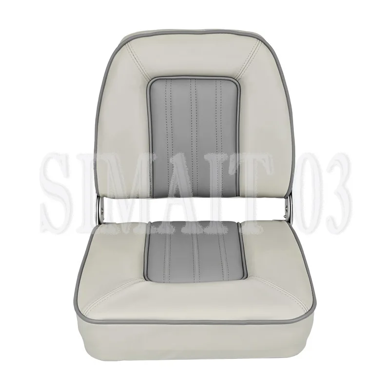 Folding Marine Seat – Waterproof Sunscreen, Soft Bag Chair for Fiberglass/Aluminum Boats, Yacht Driving & Luya Assault Boat
