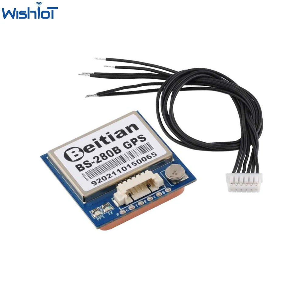 Beitian BS-280B GPS GLONASS Module U 7 RS-232 Level with Flash+GPS Antenna for Pixhawk APM Flight Control Positioning Tracking