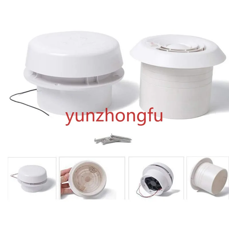 

Rv 12V Mushroom Head Fan Ventilation Fan Modification Accessories Top Mounted round