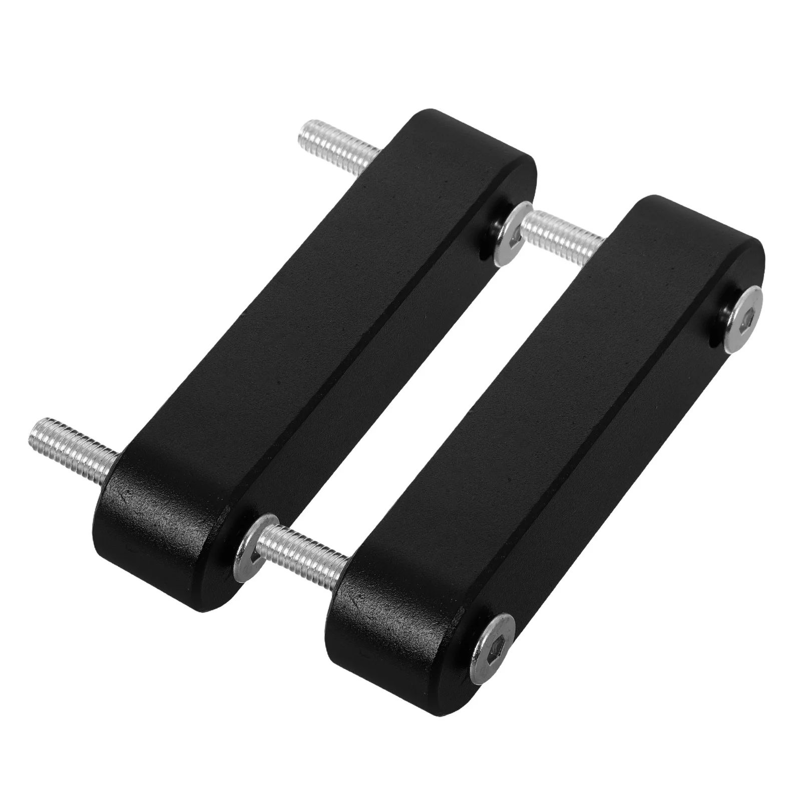 

2Pcs Hood Spacer Aluminum Alloy Engine Cooling Riser Lift Kit for Improved Airflow and Performance with Screws