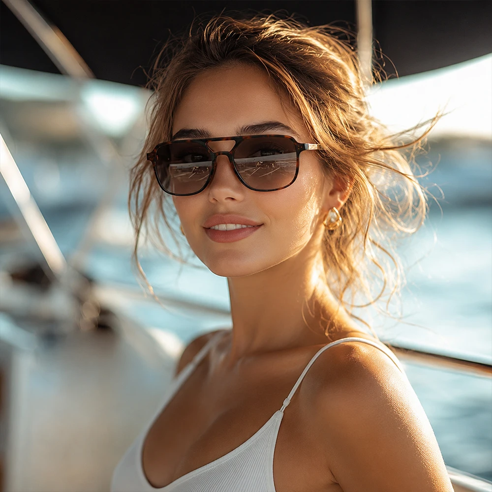 Retro Aviator Sunglasses for W - Women'S Fashion Of The 70S recension och pris
