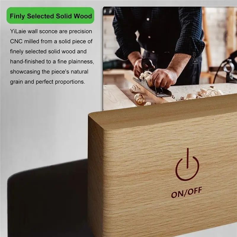 مجموعة شمعدانات حائط M11K مكونة من 2، شمعدان حائط يعمل بالبطارية، أضواء حائط لغرفة النوم اللاسلكية، لغرفة النوم، وغرفة المعيشة، والقراءة #5