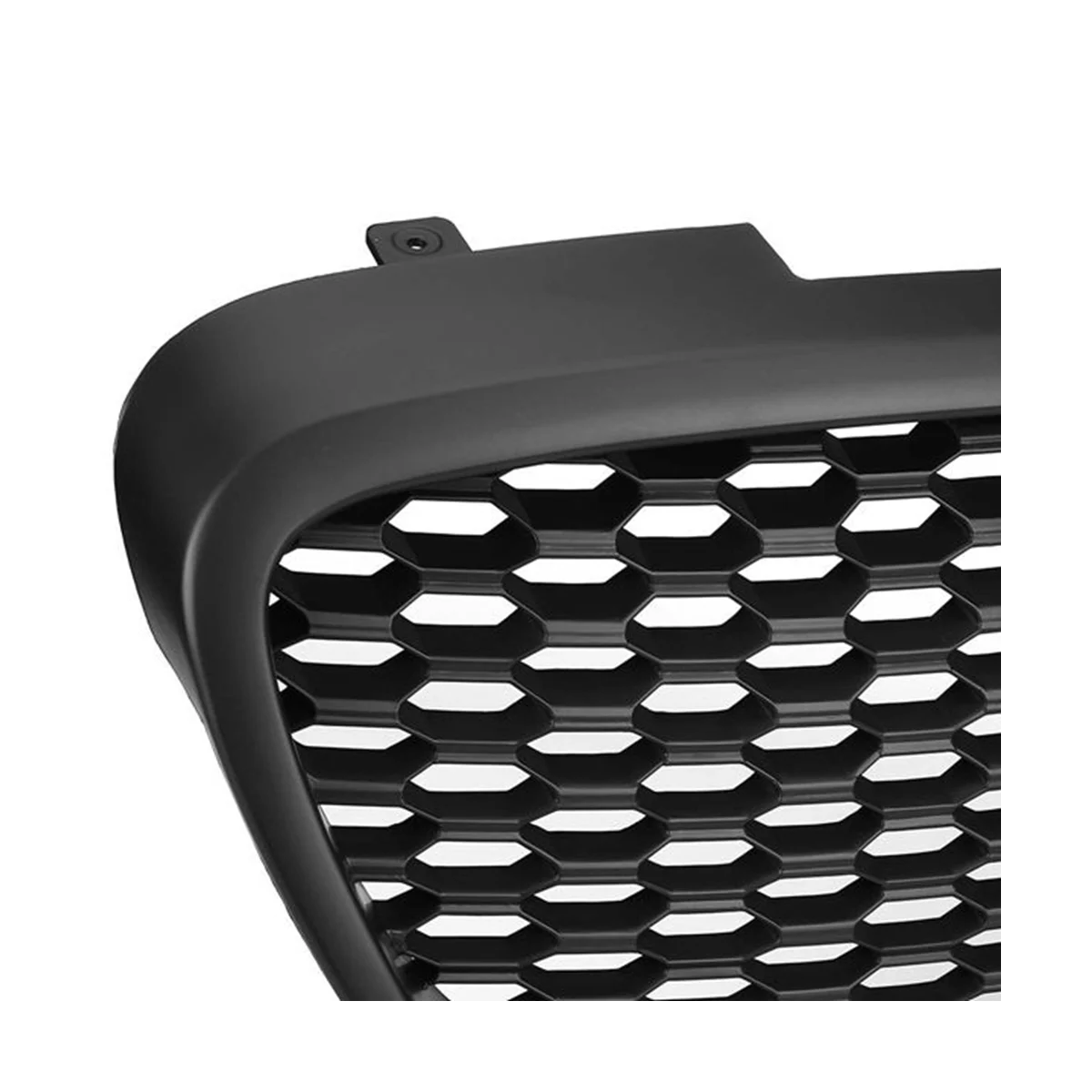 1133007 Car Front Black Honeycomb Grill Mesh Badgeless Sport Racing Grills for Seat Leon 1P MK2 / Altea 5P / Toledo MK3