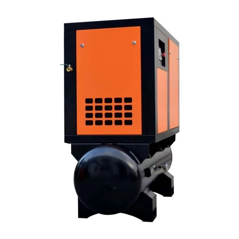 Stationary Compresor De Aire 15kw 22kw 37kw 45kw 3 Phase High Pressure Air Cooled Direct Driven Motor Screw Type Air Compressor