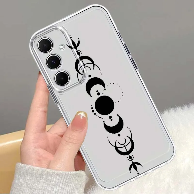 

Creative Pattern Design For Samsung Galaxy Note 20 10 F12 M23 F23 M14 F15 M54 M55 Ultra Plus 5G TPU Transparent Phone Case