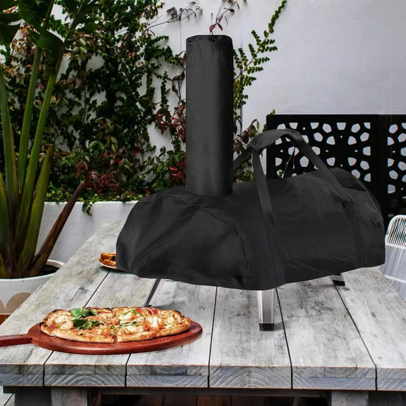 Funda protectora portátil contra el polvo para horno de pizza exterior. Compatible con Ooni Karu 12/16.