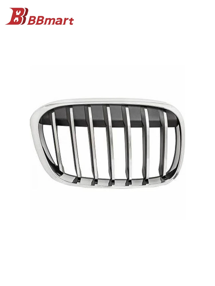 

51117383366 BBmart Auto Parts 1 Pcs Spare Chrome Front Bumper Upper Grille R For BMW F48 F49 X1 Car Accessories