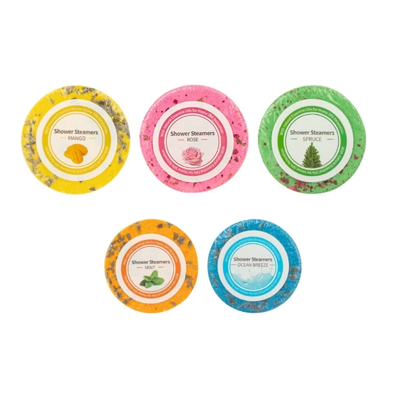 Paquete 6 vaporizadores ducha aromaterapia, vaporizadores ducha, tabletas ducha regalos bomba del