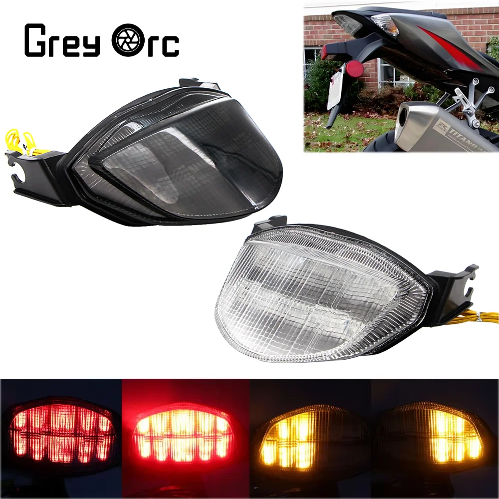 

GRXR 1000 Tail Light For Suzuki GRXR 1000 K5 2005 2006 Accessories Motorcycle LED Tail Light Brake Turn Signal Light Assembly